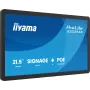 iiyama ProLite S2225AS-B1P digitālā izkārtne plakanais panelis 54,6 cm (21,5 collas) LCD Wi-Fi 500 cd/m² Full HD melns iebūvēts procesors Android 24/7
