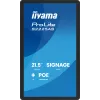 iiyama ProLite S2225AS-B1P digitālā izkārtne plakanais panelis 54,6 cm (21,5 collas) LCD Wi-Fi 500 cd/m² Full HD melns iebūvēts procesors Android 24/7