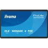 iiyama ProLite S2425AS-B1P digitālo izkārtņu plakanais panelis 60,5 cm (23,8 collas) LCD Wi-Fi 500 cd/m² Full HD melns iebūvēts procesors Android 24/7