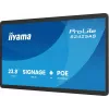 iiyama ProLite S2425AS-B1P digitālo izkārtņu plakanais panelis 60,5 cm (23,8 collas) LCD Wi-Fi 500 cd/m² Full HD melns iebūvēts procesors Android 24/7