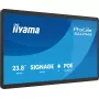 iiyama ProLite S2425AS-B1P digitālo izkārtņu plakanais panelis 60,5 cm (23,8 collas) LCD Wi-Fi 500 cd/m² Full HD melns iebūvēts procesors Android 24/7