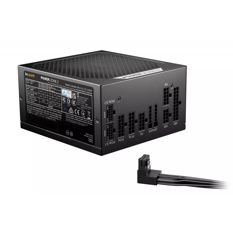 be quiet POWER ZONE 2 | 1200 W barošanas bloks 20+4 pin ATX ATX melns