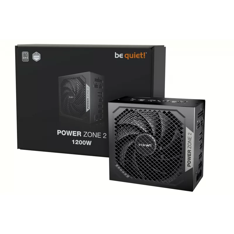 be quiet POWER ZONE 2 | 1200 W barošanas bloks 20+4 pin ATX ATX melns