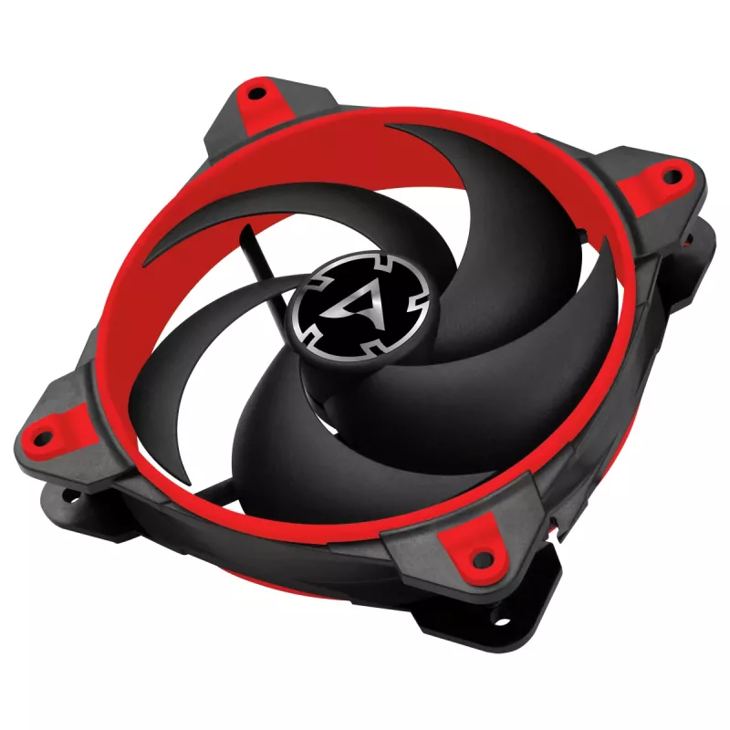ARCTIC BioniX P120 (sarkans) – spiedienam optimizēts 120 mm spēļu ventilators ar PWM PST