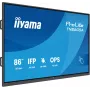 iiyama TN8605A-B1AG Signage Display Interaktīvs plakanais panelis 2,17 m (85,6 collas) 500 cd/m² 4K Ultra HD Melns Skārienjūtīgs
