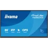 iiyama TN8605A-B1AG Signage Display Interaktīvs plakanais panelis 2,17 m (85,6 collas) 500 cd/m² 4K Ultra HD Melns Skārienjūtīgs