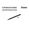 Interaktīvais plakanā ekrāna displejs IIYAMA TE8613A-B2AG 85.6 collas (2.17 m) 4K UHD, 500 cd/m², Wi‑Fi, Android, 24/7