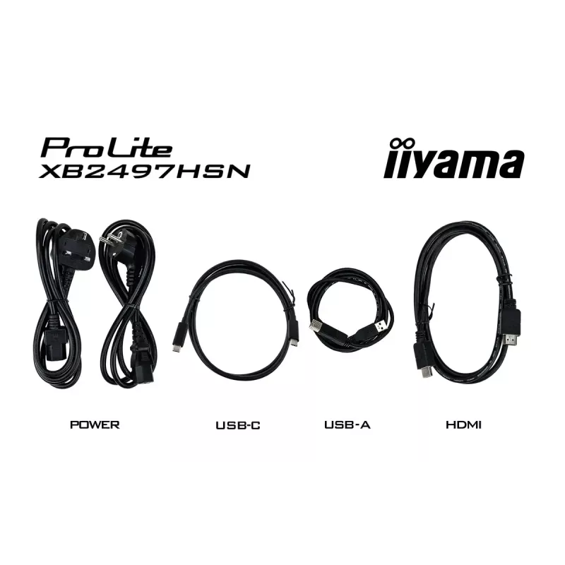 iiyama ProLite XB2497HSN-B1 datora monitors 60,5 cm (23,8 collas) 1920 x 1080 pikseļi Full HD LED melns