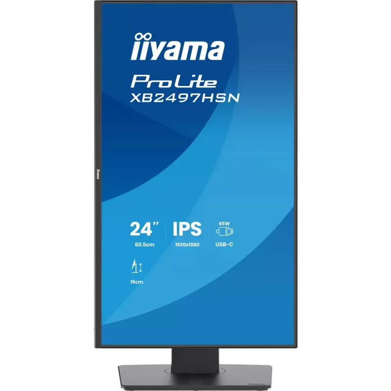 iiyama ProLite XB2497HSN-B1 datora monitors 60,5 cm (23,8 collas) 1920 x 1080 pikseļi Full HD LED melns