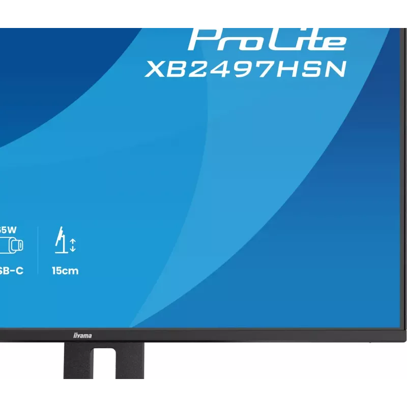 iiyama ProLite XB2497HSN-B1 datora monitors 60,5 cm (23,8 collas) 1920 x 1080 pikseļi Full HD LED melns