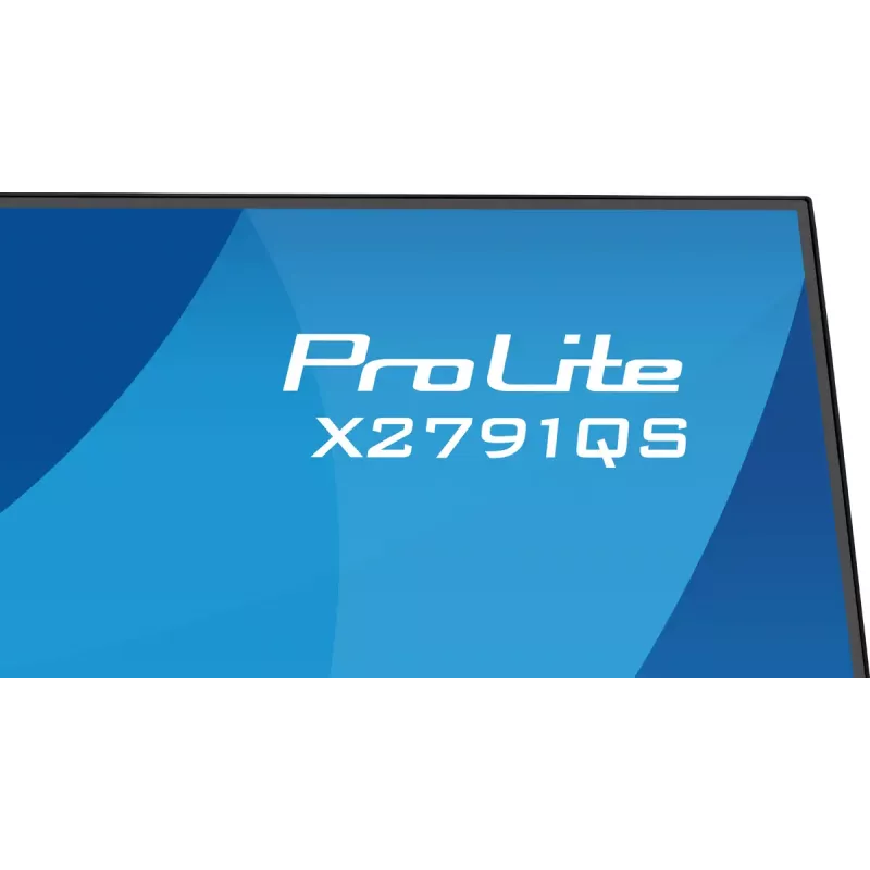 iiyama ProLite X2791QS-B1 datora monitors 68,6 cm (27 collas) 2560 x 1440 pikseļi Quad HD LED Melns