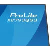 27 collu IIYAMA ProLite X2793QSU-B1 Quad HD 2560x1440 IPS LED monitors, 1 ms, USB centrmezgls, skaļruņi, VESA
