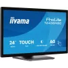 iiyama ProLite T2438MSC-B2 datora monitors 60,5 cm (23,8 collas) 1920 x 1080 pikseļi Full HD LED skārienekrāns Melns