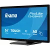 iiyama ProLite T2438MSC-B2 datora monitors 60,5 cm (23,8 collas) 1920 x 1080 pikseļi Full HD LED skārienekrāns Melns