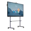 Interaktīvais displejs Yealink MB75C-EDLA 75 collas 3840x2160 16:9 8 GB RAM 64 MB krātuve 30 W skaļruņi 50 MP kamera 98,2° skata leņķis Melns