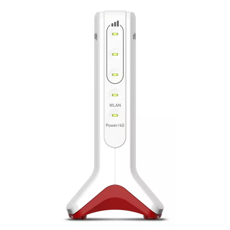 Box FRITZ 6825 4G bezvadu maršrutētājs Gigabit Ethernet vienas joslas (2,4 GHz) balts