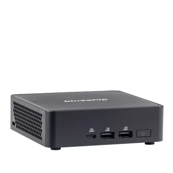 bluechip BUSINESSline L1551 *zaļa* Intel Core 5 120U 16 GB DDR5-SDRAM 500 GB SSD Windows 11 Pro Mini PC Melns