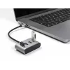 DeLOCK 63223 USB 3.2 Gen 1 Type-C centrmezgls 5000 Mbit/s melns