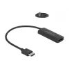 DeLOCK adapteris HDMI-A vīrišķais – DisplayPort sievišķā 8K 0,18 m