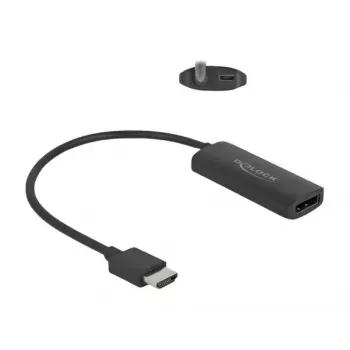 DeLOCK adapteris HDMI-A vīrišķais – DisplayPort sievišķā 8K 0,18 m