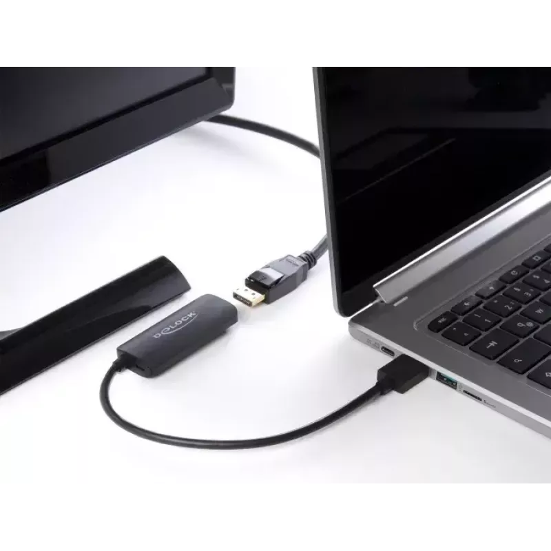 DeLOCK adapteris HDMI-A vīrišķais – DisplayPort sievišķā 8K 0,18 m