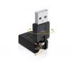 Kabeļa savienotāja adapteris USB 2.0 A DeLOCK 65260