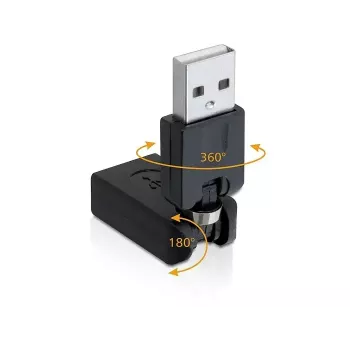 Kabeļa savienotāja adapteris USB 2.0 A DeLOCK 65260