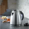 WMF Stelio 0413010012 elektriskā tējkanna 1,2 l 2400 W Melna, Nerūsējošais tērauds