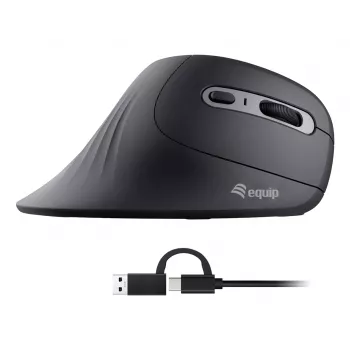 Equip 245119 pele Universāla labās rokas USB Type-A + USB Type-C Optiskā 7200 DPI