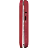Feature phone Doro Leva E30 clamshell, 2.8 inch (7.11 cm) 320x240, Single SIM, 0.3 MP camera, 1150 mAh, IP55, Red/balta