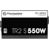 Barošanas bloks THERMALTAKE TR2 S 550W, ATX, 20+4 pin, 80 PLUS, 120 mm ventilators, melns