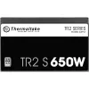 Barošanas bloks Thermaltake TR2 S 650W — ATX, 20+4 kontaktu, 80 PLUS, 120 mm ventilators, melns