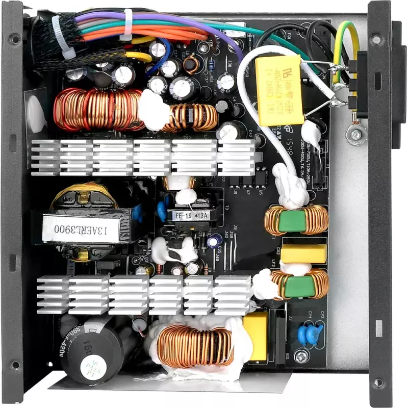 Barošanas bloks Thermaltake TR2 S 650W — ATX, 20+4 kontaktu, 80 PLUS, 120 mm ventilators, melns