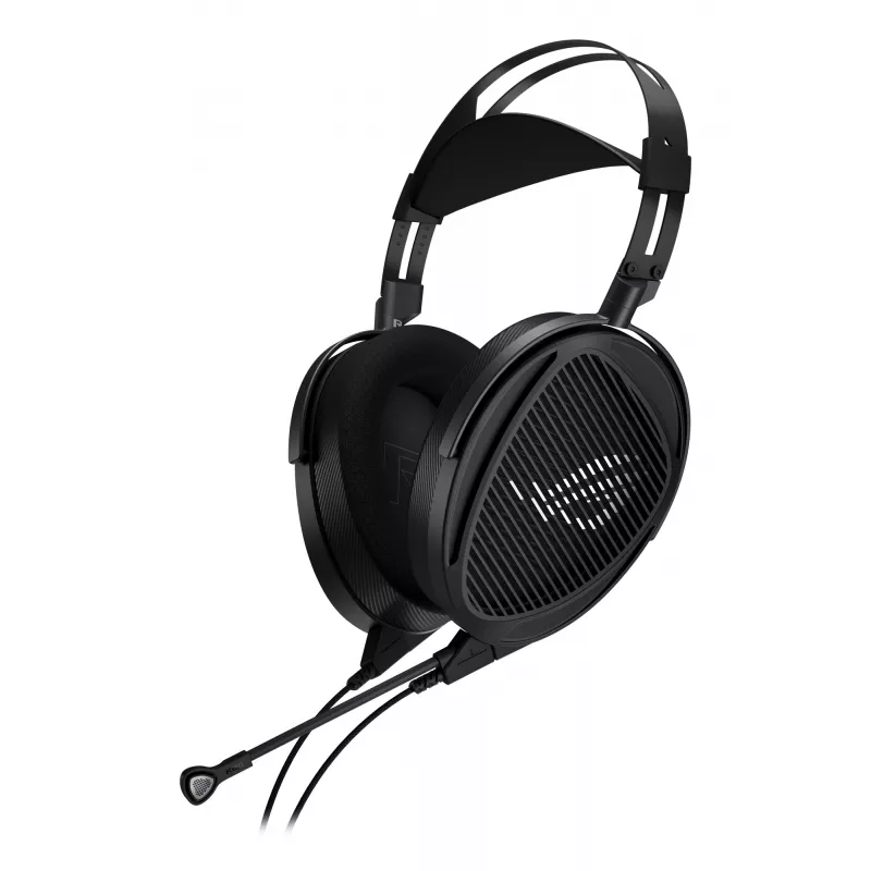 Vadu spēļu austiņas ASUS ROG Kithara, apļveida, 8–55 000 Hz, 1,8 m kabelis, 420 g, melnas