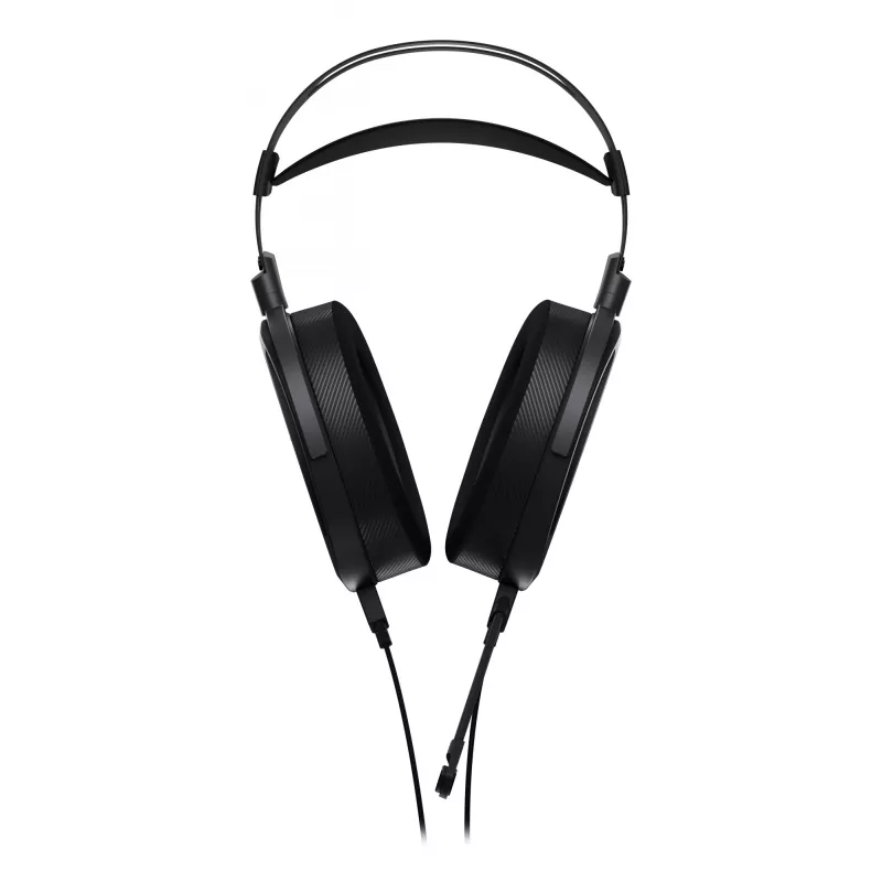 Vadu spēļu austiņas ASUS ROG Kithara, apļveida, 8–55 000 Hz, 1,8 m kabelis, 420 g, melnas