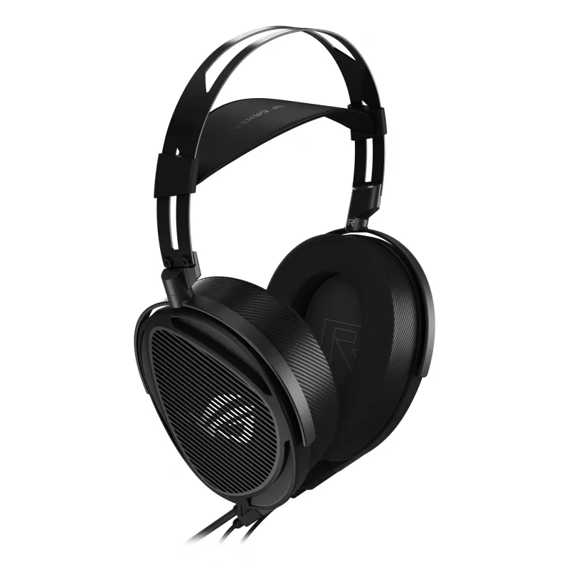 Vadu spēļu austiņas ASUS ROG Kithara, apļveida, 8–55 000 Hz, 1,8 m kabelis, 420 g, melnas