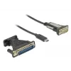 Seriālais kabelis DeLOCK 62904 melns 1.8m DB-9