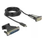 Seriālais kabelis DeLOCK 62904 melns 1.8m DB-9