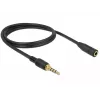 Audio kabelis DeLOCK 85631 2 m 3,5 mm melns