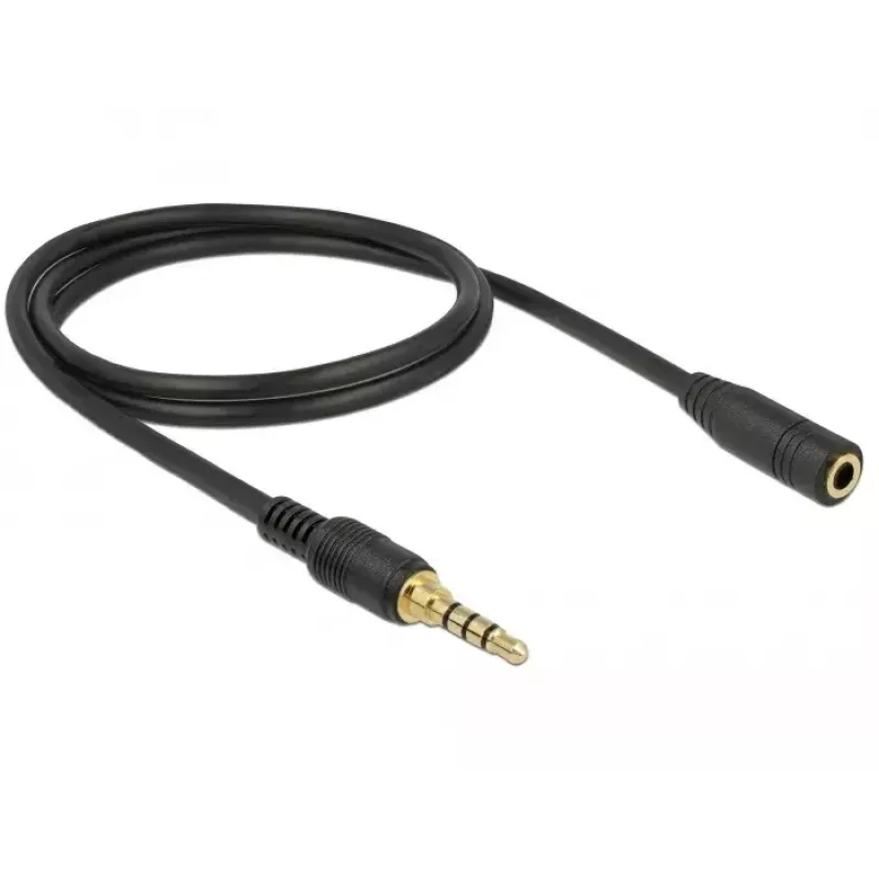Audio kabelis DeLOCK 85631 2 m 3,5 mm melns