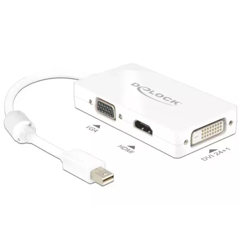 Kabelis DeLOCK 0,16 m DisplayPort VGA HDMI DVI