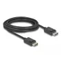 DeLOCK DisplayPort kabelis 16K 30 Hz 8K 60 Hz 40 Gbps 3 m