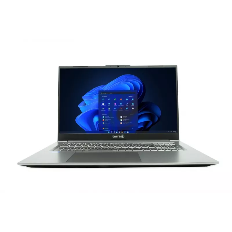 TERRA MOBILE 1717R Intel® Core™ i5 i5-1334U klēpjdators 43,9 cm (17,3 collas) Full HD 16 GB DDR4-SDRAM 1 TB SSD Wi-Fi 6 (802.11ax) Windows 11 Pro vācu pelēks