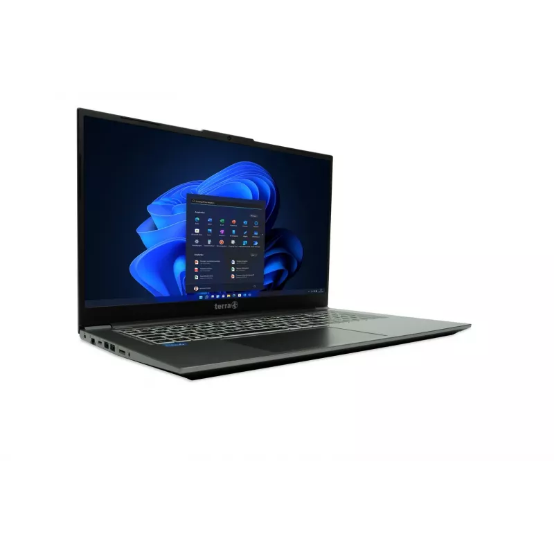 TERRA MOBILE 1717R Intel® Core™ i5 i5-1334U klēpjdators 43,9 cm (17,3 collas) Full HD 16 GB DDR4-SDRAM 1 TB SSD Wi-Fi 6 (802.11ax) Windows 11 Pro vācu pelēks