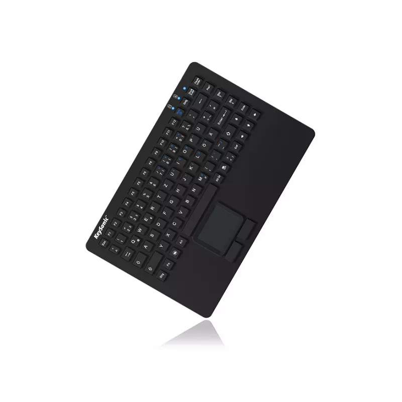 KeySonic KSK-5230 IN (DE) klaviatūra birojam USB QWERTZ vācu Melna