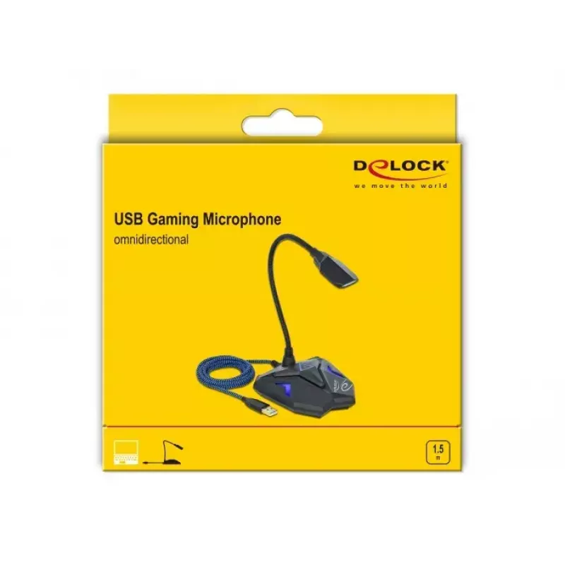 Spēļu konsoles mikrofons DeLOCK 66330