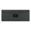 Manhattan Ultra plāns Dual-Mode bezvadu tastatūra, vācu QWERTZ izkārtojums, Bluetooth (v3.0) un bezvadu (2.4 GHz), 78 zema profila šķērveida taustiņi, automātiska enerģijas pārvaldība, darbības rādiuss 10 m, USB-A mikro uztvērējs, AAA baterija (iekļauta), Windows un Mac, trīs gadu garantija