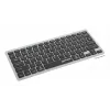 Manhattan Ultra plāns Dual-Mode bezvadu tastatūra, vācu QWERTZ izkārtojums, Bluetooth (v3.0) un bezvadu (2.4 GHz), 78 zema profila šķērveida taustiņi, automātiska enerģijas pārvaldība, darbības rādiuss 10 m, USB-A mikro uztvērējs, AAA baterija (iekļauta), Windows un Mac, trīs gadu garantija