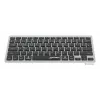 Manhattan Ultra plāns Dual-Mode bezvadu tastatūra, vācu QWERTZ izkārtojums, Bluetooth (v3.0) un bezvadu (2.4 GHz), 78 zema profila šķērveida taustiņi, automātiska enerģijas pārvaldība, darbības rādiuss 10 m, USB-A mikro uztvērējs, AAA baterija (iekļauta), Windows un Mac, trīs gadu garantija