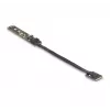 DeLOCK paplašināšanas karte NVMe M.2 Key A+E vīrišķais uz Key M slots 20 cm kabelis